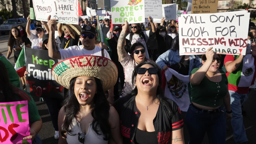 Protests Erupt in LA Over Migrant Deportation Policies