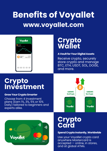 Voyallet - Bridging digital assets and real life with Swiss-built security and global usability.