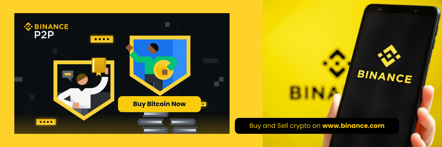 Trade crypto your way with Binance P2P: multiple payment methods, zero trading fees, total control.